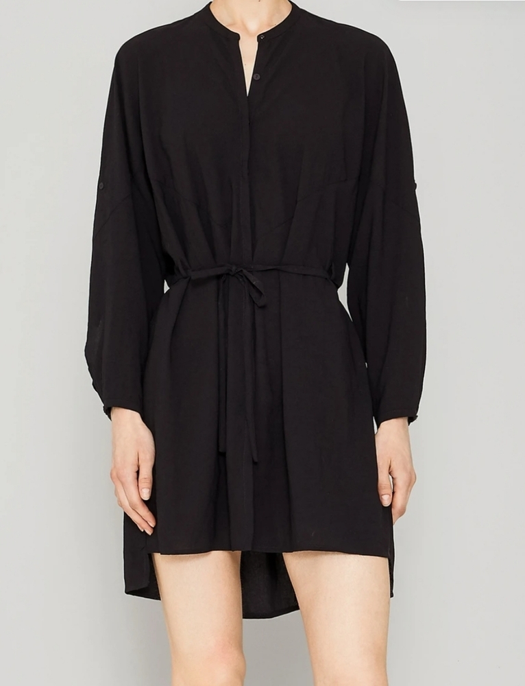 NEW BERENIK Black Shirt Dress sz XS-M